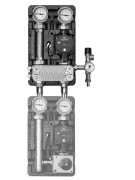 Насосная группа Meibes UK 1" с разделительным теплообменником и насосом с бронзовым корпусом МЕ 45811.36