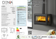 Настенная печь-камин Denia Attitude Wall