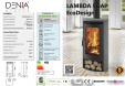 Печь-камин Denia Lambda Soap