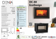 Каминная топка Denia DC-80