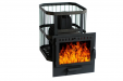 Печь для бани Сибирь-22 с панорамной дверцей (Сетка)