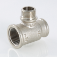 Тройник VALTEC с переходом на нар. р. 3/4"х 3/4"х 1/2" вн-нар-вн