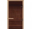 Дверь для бани ComfortProm 700х1900 БРОНЗА ПРОЗРАЧНАЯ коробка ОСИНА