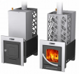Печь банно-отопительная Ермак Cube 16