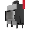 Каминная топка Kratki FLOKI L 12кВт O200 черный thermotec