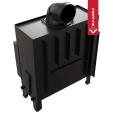 Каминная топка Kratki FLOKI L левая 12кВт O200 черный thermotec