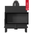 Каминная топка Kratki FLOKI L правая 12кВт O200 черный thermotec