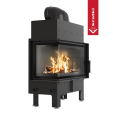 Каминная топка Kratki FLOKI M левая 10кВт O200 черный thermotec