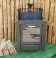 Банная печь Согрей Дача ЗК 18 Панорама