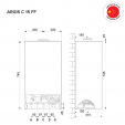Газовый котел Ariston ARGIS C 15 FF