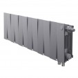 Радиатор биметаллический Royal Thermo PianoForte 200 VD Silver Satin