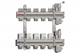 Коллектор из латуни без расходомеров и кран TIM