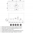 Газовый котел BellaGas Vip 24, с трубой