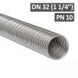 Труба гофрированная из нержавеющей стали Meibes DN32 INOFLEX
