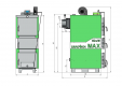 Твердотопливный котел Sakovich Max 125