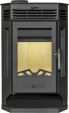 Печь-камин АОТ 9.0-03 в модификации Москва 9 с плитой