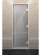 Дверь для бани Doorwood Хамам Престиж Графит матовый 1900x710 (стекло 8 мм, 3 петли)