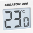 Беспроводной суточный регулятор температуры Auraton Aquila SET черный