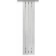Радиатор Ростела Flat 4 / 270х1500 белый 9016