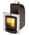 Печь для бани Теплодар Лагуна-12 ТК Панорама