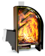 Печь для бани Теплодар Лагуна-12 ТК Панорама