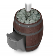 Печь для бани Термофор Вариата Cast ДА Баррель палисандр
