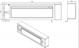Каминокомплект DAKOTA F f3 2D V60 Vision 60 LOG LED