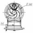 Печь банная Prometall Атмосфера XL сетка пруток (портал Эйфория)