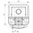 Печь банная Prometall Эйфория 45 КТТ сетка