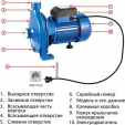 Поверхностный насос Jemix CP-158
