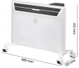 Конвектор электрический Electrolux ECH/AG2-1000 3BE EEC