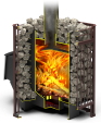 Печь для бани Теплодар Тамань-Сетка 20 Т