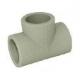 Тройник полипропиленовый серый