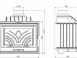 Каминная топка Kawmet W13 9,5 кВт