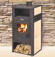 Печь-камин Blist Ambasador LM стальная дверца