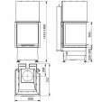 Каминная топка HARK Radiante 550/30/60-50.55 H