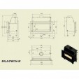Каминная топка Kratki Mila/PW/24