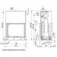 Каминная топка Austroflamm 80x64 SII 2.0 – сквозная топка