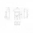Каминная топка Kratki MBM/PW/10/W