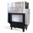 Каминная топка Defro Home RIVA ME G SHORT с водяным контуром и подъемом стекла вверх