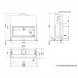 Каминная топка Brunner Architektur-Kamin 45/101 kurz