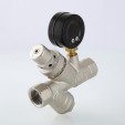 Подпиточный клапан Valtec 1/2 VT.515.N с фильтром и манометром
