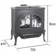Чугунная печь камин Jotul F600