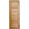 Дверь для бани ComfortProm 800x1900 ольха деревянная глухая с фольгой