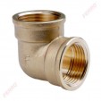 Колено Ferro вр-вр 3/8 латунь K02ZW