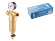 Фильтр магистральный самопромывной AV Engineering 3/4" 100 мкм с манометром