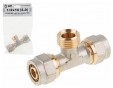 Тройник латунный 1/2"х16 (2.0) с наружной резьбой AV ENGINEERING (AVE309008)