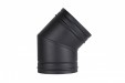 Отвод сэндвич 45° КПД ЧЕРНЫЙ