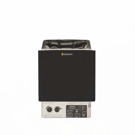 Электрокаменка Везувий навесная (черная) 9