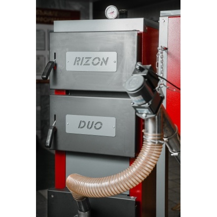 Твердотопливный котел Теплоприбор Rizon 20 DUO (с бункером без горелки)